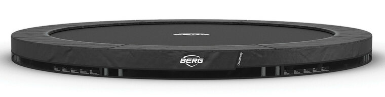 Berg Inground Champion Ø380 Trampoline Antraciet Grijs