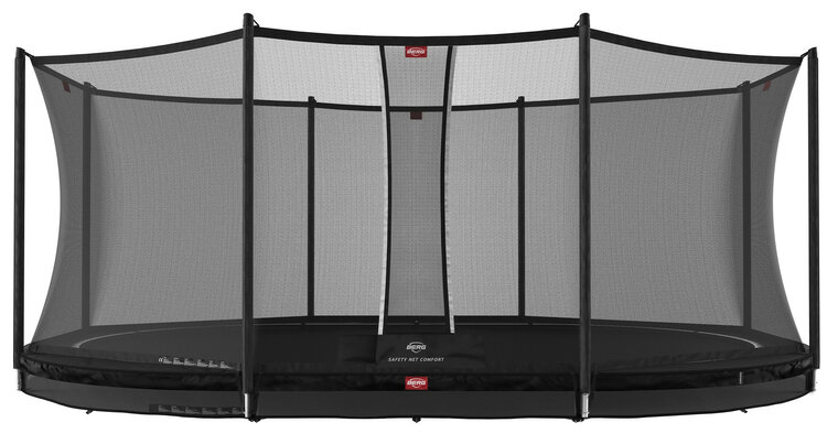 Berg Grand Favorit Inground Ovaal met Safetynet Comfort 520 x 345 cm Zwart