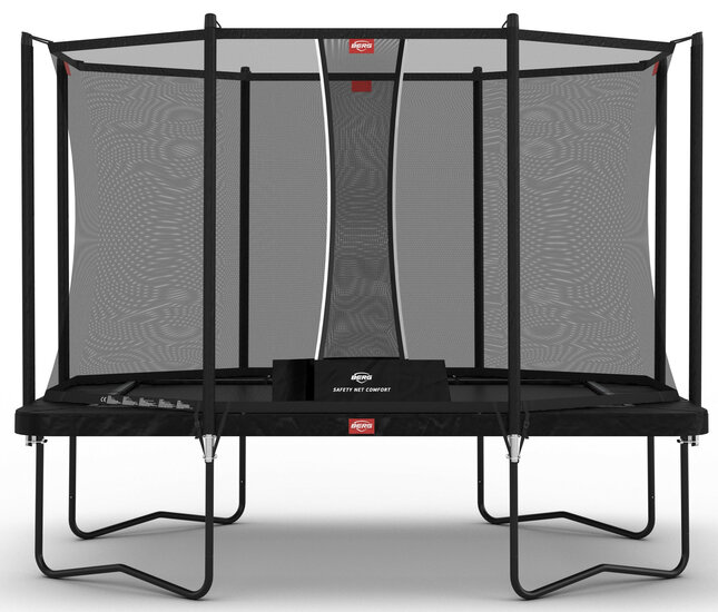 Berg Ultim Favorit Trampoline 330 x 220 cm incl. Safetynet Comfort zwart