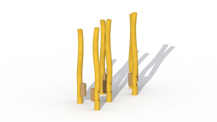 Eco-Play Steltenpad 6 palen Robinia