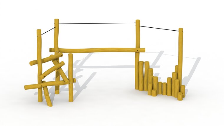 Eco-Play Ravijnbrug (Stappalen) Robinia
