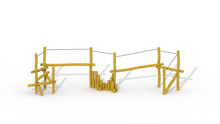 Eco-Play Ravijnbrug (Stappalen) Robinia