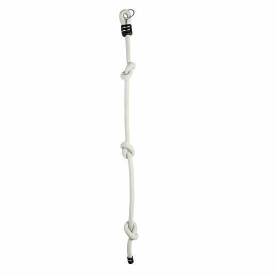 Klimtouw Beige BR Ø26mm zonder knopen 260 cm hangt aan plafond