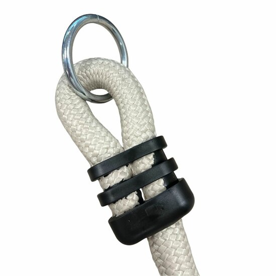 kunststof lassen en ring vanKlimtouw Beige BR Ø26mm zonder knopen 260 cm
