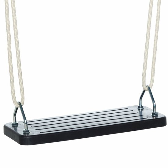 Rubberen Schommelzitje met Ribbels en Beige BR-touw
