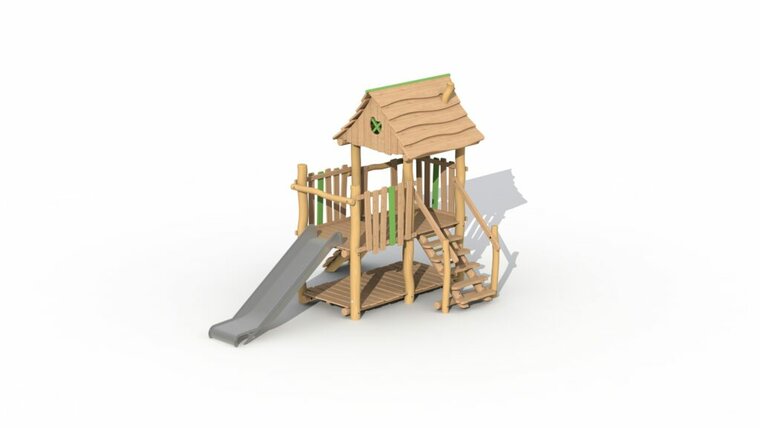 Eco-Play Minidorp Jagerstoren met uitbreidingen Robinia Openbaar