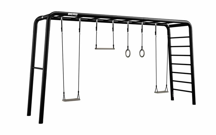 BERG PlayBase Extra Large met Duikelstang en Klimrek incl. Schommelset Uitvoering