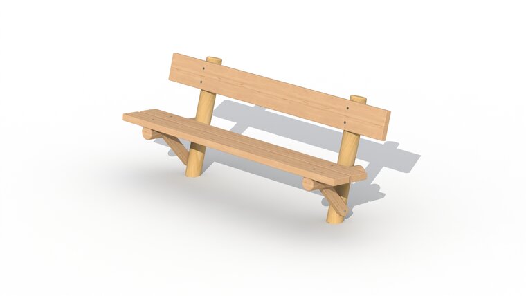 Eco-Play zitbank 2 meter Robinia 