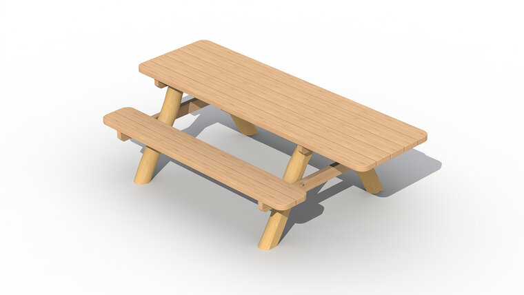 Rolstoelvriendelijke tafel
