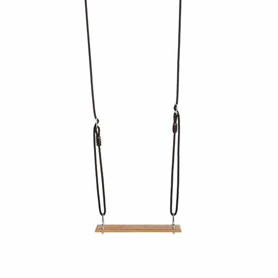 schommelzitje van Schommelpakket 3-in-1 met Zwart BR-touw