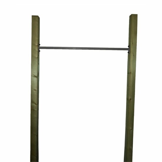 B-Play Duikelrek 90cm Antraciet met verduurzaamd houten palen Mono