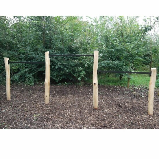 Robinia duikelrek *Trio** 90, 125 cm op maat #Deluxe Antraciet##