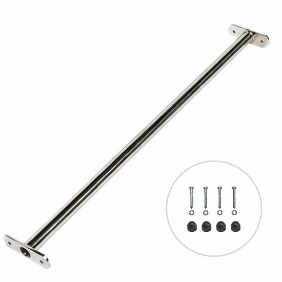 Duikelstang RVS 135cm
