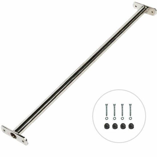 Duikelstang 150cm RVS
