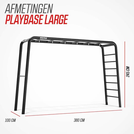 BERG Playbase Large afmetingen