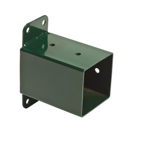 Muursteun voor vierkante palen tot 91x91mm Groen incl. Bevestigingsmateriaal