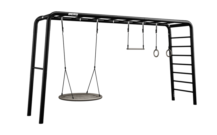 BERG PlayBase Extra Large met Duikelstang en Klimrek incl. Familie Uitvoering