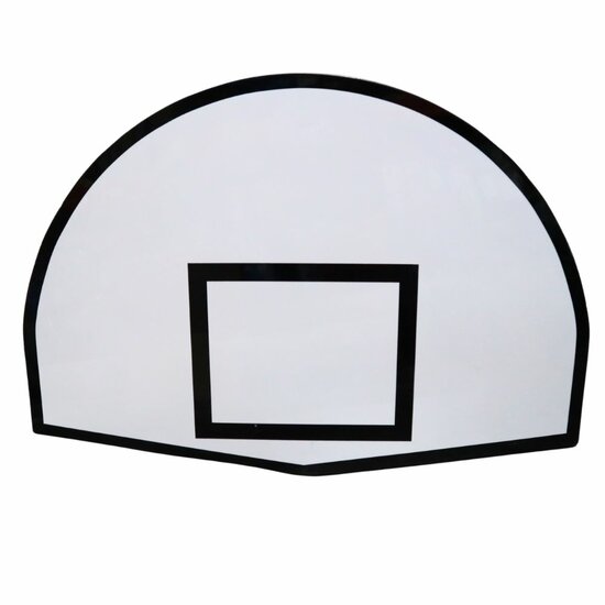 American Basketbalbord Openbaar 150 x 105 cm