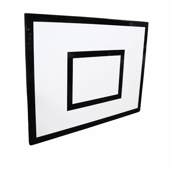 zijaanzicht van Basketbalbord Openbaar 120 x 90 cm Lichte uitvoering