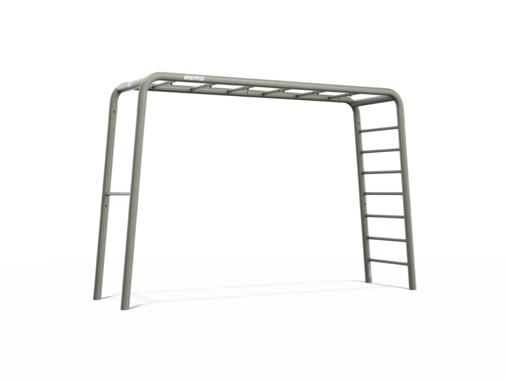 BERG PlayBase Large Pastel Groen met Duikelrek en Klimrek