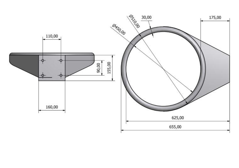 afmetingen ring van basektbalring