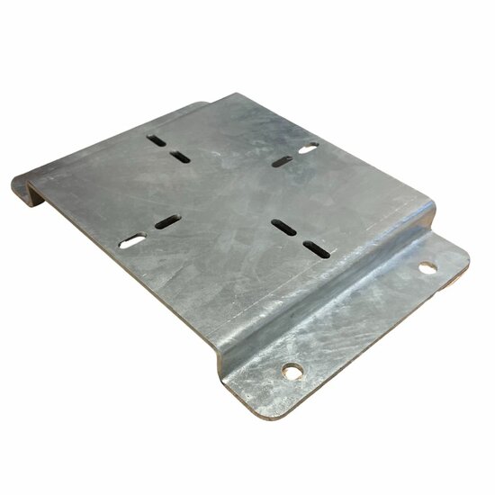 Los Opbouwanker Plat voor veerdier