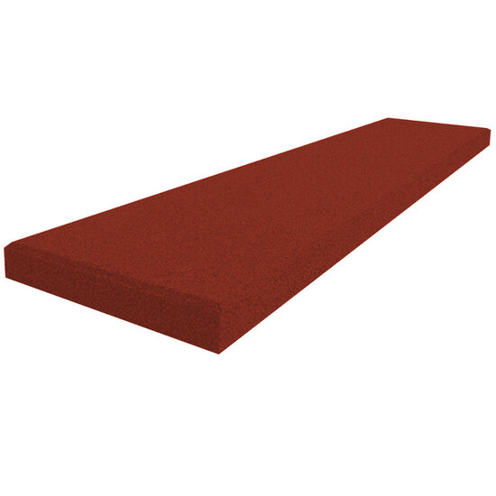 Rubber Opsluitband Rood plat