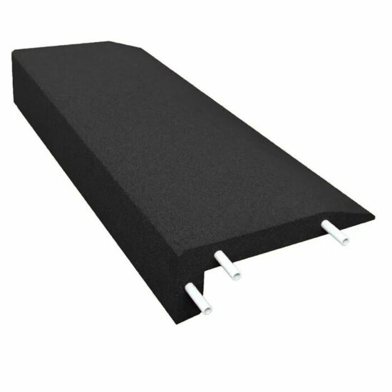 Rubber Hoekafboording SBR Zandbak Zwart