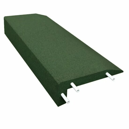 Rubber Hoekafboording SBR Zandbak Groen