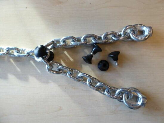 Sfeerfoto Ketting plug met metalen pen