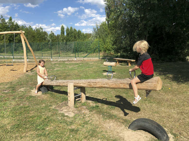 Sfeerfoto Eco-Play Robinia 4-persoonswip