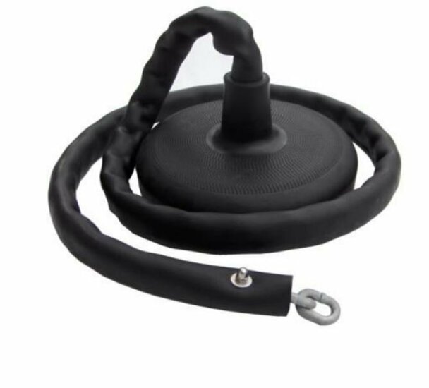 rubberen zitting van B-Play Robinia Kabelbaan met Platform Openbaar