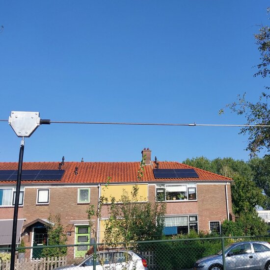 spiraalveer van B-Play Robinia Kabelbaan met Platform Openbaar