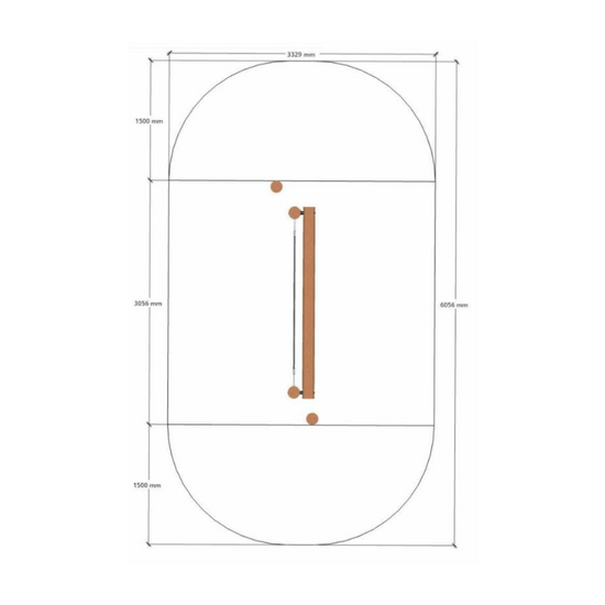valzone van B-Play Robinia Loopbalk met Touw en Stappalen Openbaar - Module 6