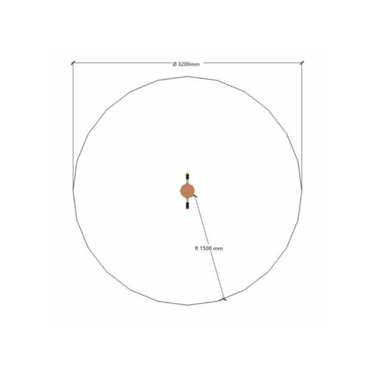 valruimte van B-Play Robinia Tankstation Openbaar