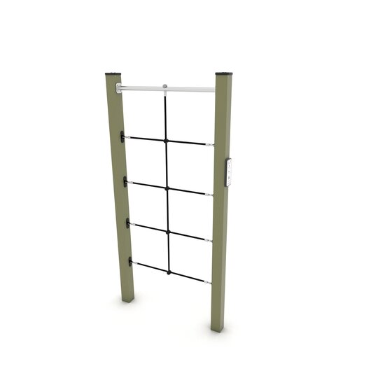 Outdoor Workout Climbing Net Khaki Groen