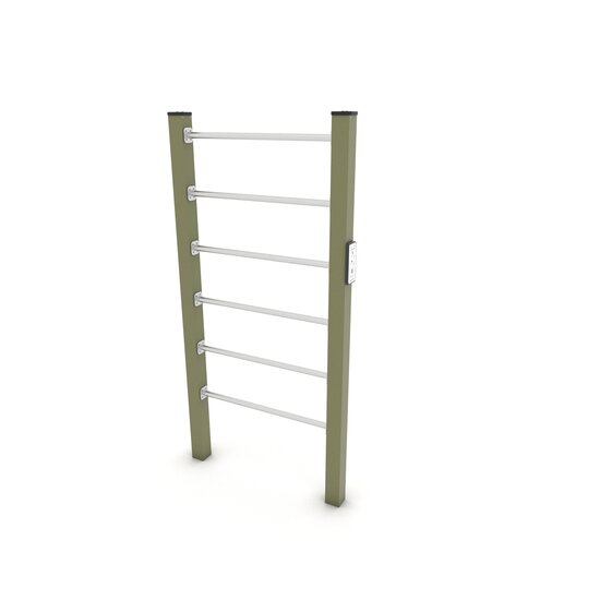 Outdoor Workout Bar Wall Khaki Groen