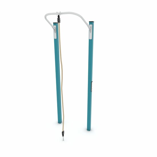 Outdoor Workout Pull up Rope Turquoise