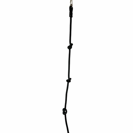 B-Play Klimtouw BR Zwart Ø26mm met 3 knopen 210 cm