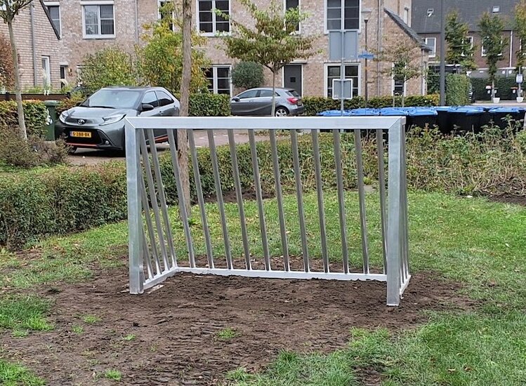 Voorkant Aluminium Anti-Vandalen Doel Bovenkant open 180x120x70 cm