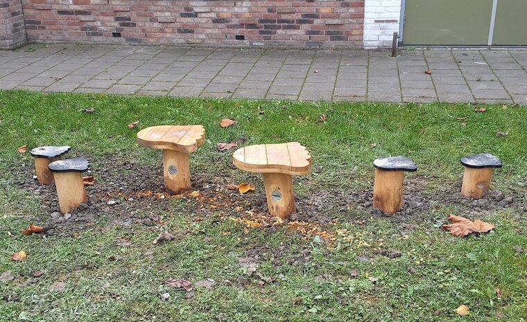 Robinia Looppad met Berenvoeten Openbaar (Serie 29)