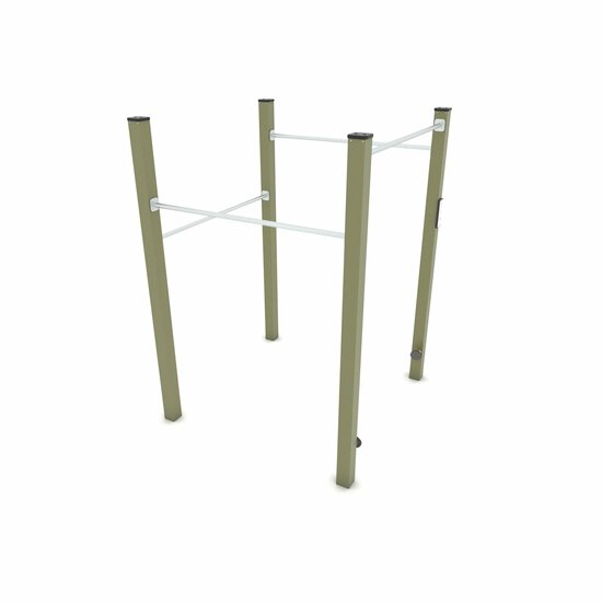 Outdoor Workout Pull Up Station Khaki Groen