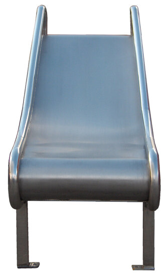 Glijbaan RVS tot Platformhoogte 105 t/m 120 cm Premium Voorkant
