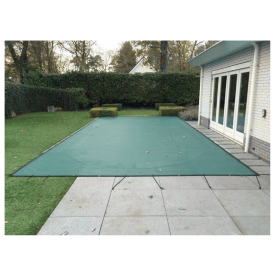 Zandbaknet PVC fijnmazig op maat Groen