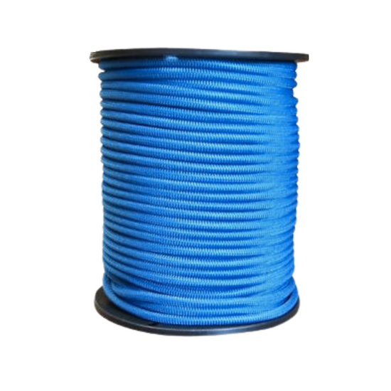 Blauw Bevestigingselastiek voor zandbaknet