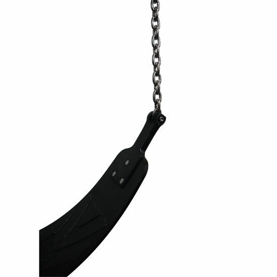 Flexibel rubberzitje premium met gegalvaniseerde kettingen 200 cm