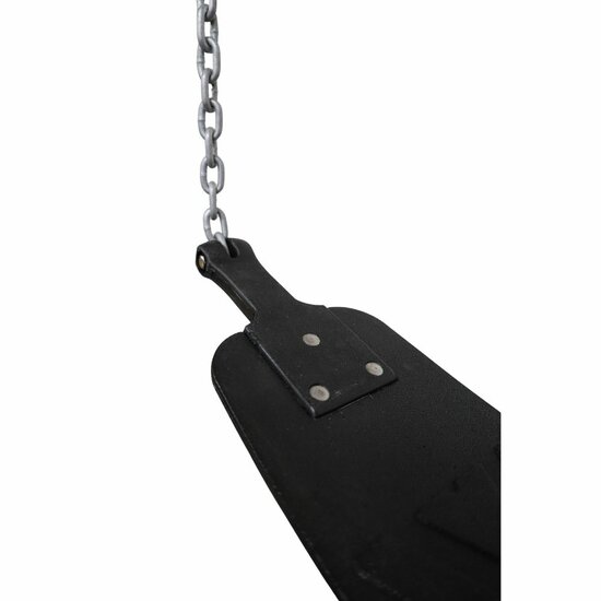 Detail Flexibel rubberzitje premium met gegalvaniseerde kettingen 200 cm