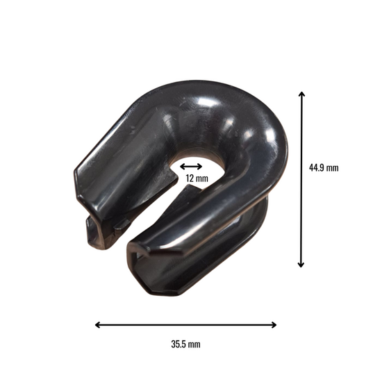 afmetingen Open kleine kous ED2 Nylon