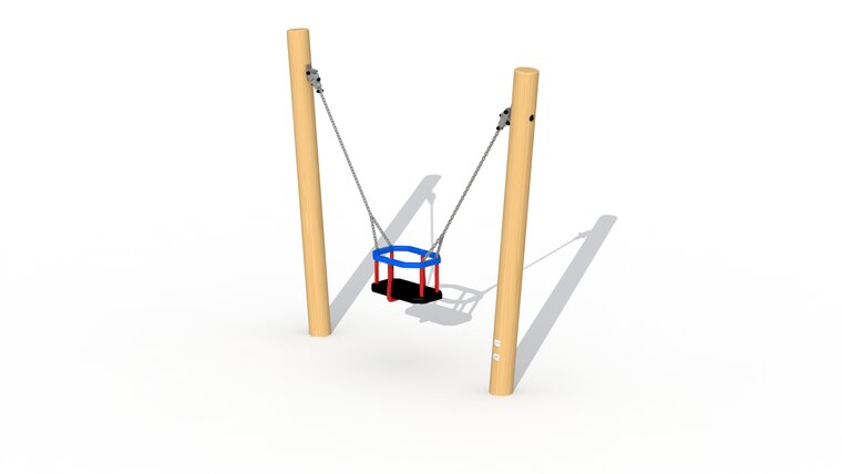 Eco-Play Robinia Peuterschommel Openbaar