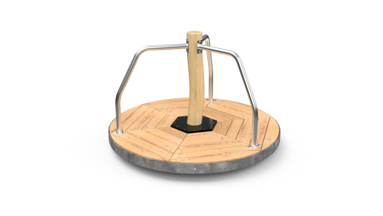 Eco-Play Robinia Carrousel Openbaar